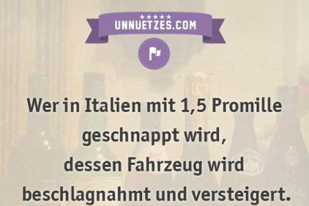 Das witzigste unnütze Wissen der Welt