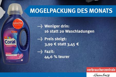 Mogelpackung Juli