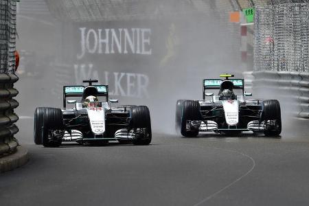 Rosberg & Hamilton - GP Monaco 2016