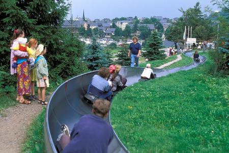 Sommerrodelbahn Altenberg Sächsische Schweiz