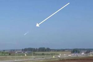 Meteorit rast über Norddeutschland