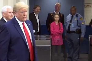 Trump verspottet Greta Thunberg