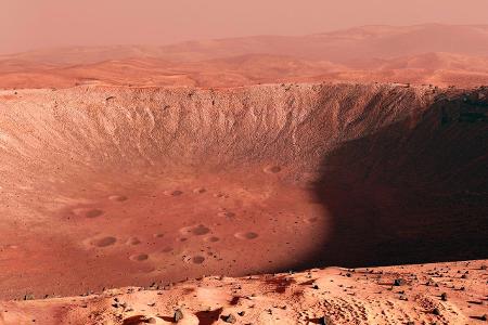 Mars: So nah wie in den nächsten 15 Jahren nicht mehr Durchmesser Mars