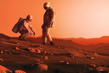Mars: So nah wie in den nächsten 15 Jahren nicht mehr Marstag Erdtag