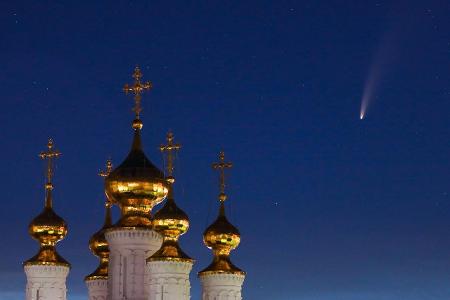 Komet Neowise: Fotostar auf der ganzen Welt Russland Ryazan