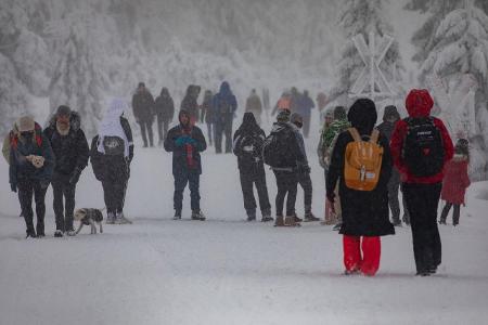 Besucher-Andrang in den Bergregionen