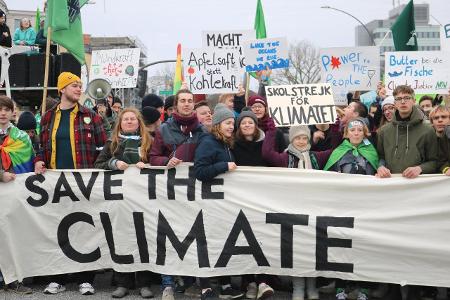 Hamburg Fridays for Future Greta Thunberg Luisa Neubauer