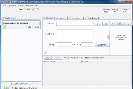 Bitcoin-Software Multibit