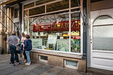 Dresden Milchladen Molkerei Pfund Pfunds