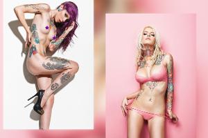 Sexy Kunstwerke: Diese Models tragen (fast) nur Tattoos