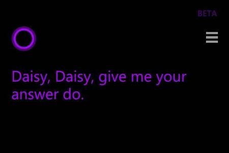 "Sing me a song."