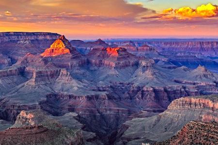 Sieht aus wie der Grand Canyon - und ist es auch! Jahrmillionen fräste sich der Colorado River durch das Gestein. Das Ergebn...