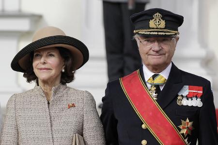 Königin Silvia König Carl Gustaf typisch Schweden