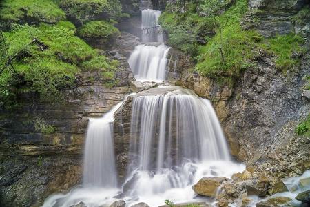Beeindruckende Wasserfälle in Deutschland Kuhfluchtwasserfälle