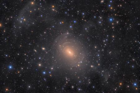 Shells of Elliptical Galaxy NGC 3923 in Hydra ® Rolf Wahl Olsen.jpg