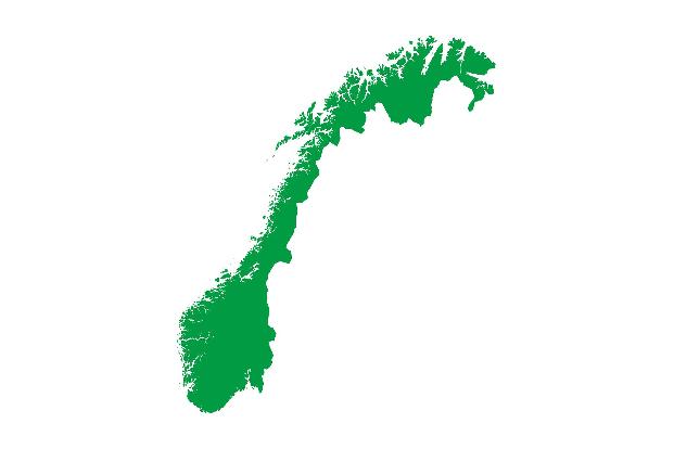 Karte Norwegen