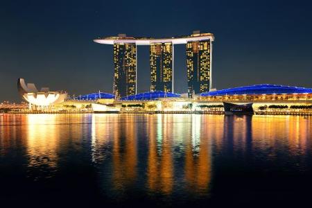 Hochhaus Marina Bay Sands