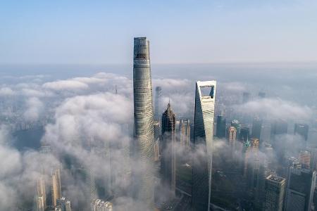 Hochhaus Shanghai Tower