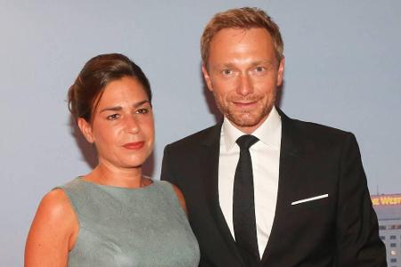 Freundschaftlich getrennt haben sich auch FDP-Chef Christian Lindner und seine Ehefrau Dagmar Rosenfeld. Die beiden waren ne...