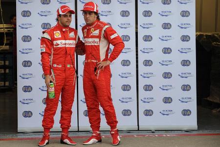 Alonso Massa Ferrari GP Kanada 2011