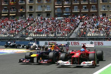 Alonso vs. Webber GP Europa 2012