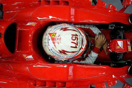 Fernando Alonso - Ferrari - Formel 1 - GP Indien - 25. Oktober 2013