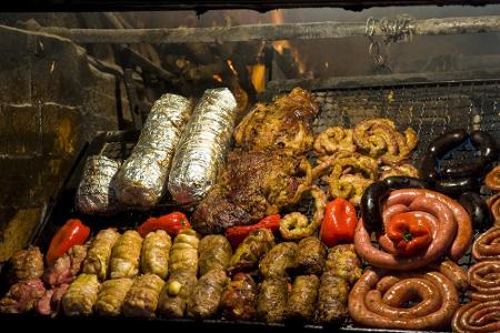 Die Uruguayer lieben Fleisch. Das Nationalgericht ist das 