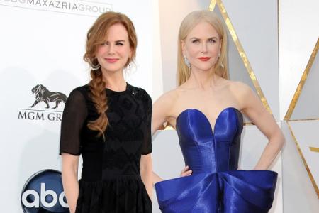 Zwischen diesen Fotos liegen acht Jahre. Doch Nicole Kidman beweist, dass sie mit roten wie blonden Haaren glänzen kann.