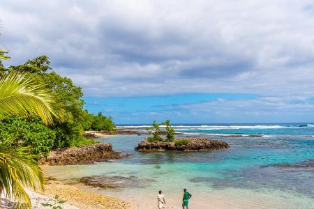 Auf der Insel Tanna, die zu Vanuatu im Südpazifik gehört, gilt Großbritanniens Prinz Philip für die Bewohner des Dorfes Yaoh...