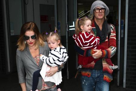 Die Familie Presley ist ebenfalls mit Zwillings-Glück gesegnet. Lisa Marie Presley und Michael Lockwood haben die Töchter Fi...