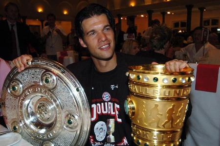 Vize-Fluch bei Bayer Leverkusen, Titel-Flut mit dem FC Bayern München und 'Capitano' beim Sommermärchen 2006: Michael Ballac...