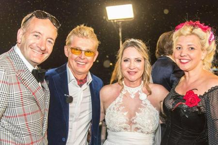 Am 12. Juli heiratete NDW-Star Markus seine Partnerin Yvonne König live im Fernsehen in der RTLzwei-Sendung 