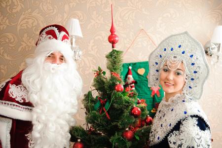 Kinder in Russland bekommen ihre Geschenke erst am 31. Dezember. 