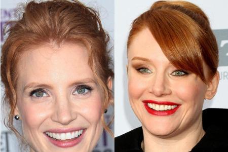 Genauso wie Jessica Chastain (li.) und Bryce Dallas Howard. Nicht nur die Haarfarbe, sondern auch den Porzellanteint haben d...