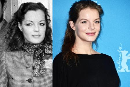 Yvonne Catterfeld (re.) sollte auf Grund ihrer großen Ähnlichkeit die Schauspiel-Diva Romy Schneider spielen. Die Produktion...