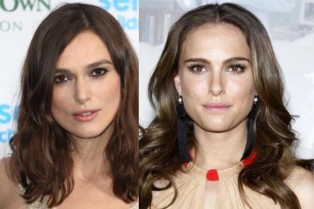 Keira Knightley (li.) spielte in 