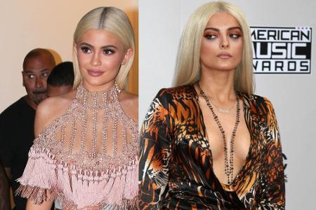 Sängerin Bebe Rexha (re.) wurde schon mehrmals mit Kylie Jenner verglichen. Die beiden haben jedenfalls den gleichen Geschma...