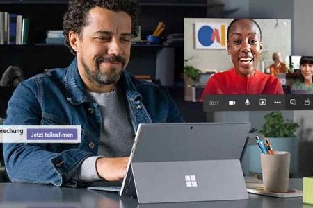 Microsoft Teams ist bestens für Videokonferenzen geeignet.