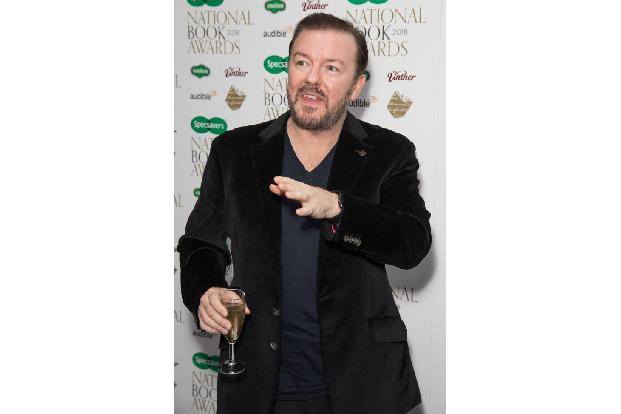 Ricky Gervais' Katze Ollie verließ ihr Herrchen erst vor wenigen Wochen. 
