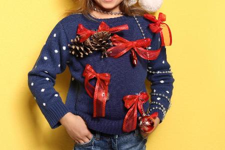 Für das Designen eines Ugly-Sweaters muss man kein Profi sein.