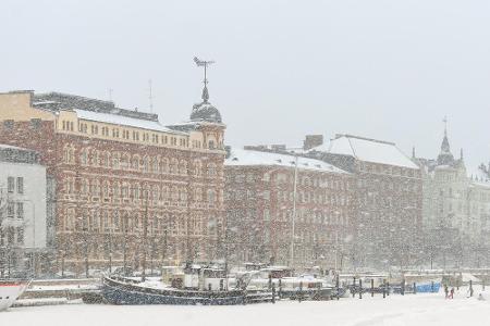 Platz 5: Helsinki - Auch im europäischen Norden herrschen strenge Temperaturen im Winter, vor allem an den Küsten. So beispi...