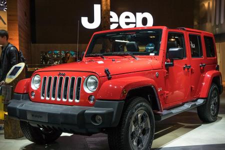 Die amerikanischen Geländewagen von Jeep gehören seit 2014 zu Fiat Chrysler Automobiles. Seit 2015 prangt das Logo auf dem T...