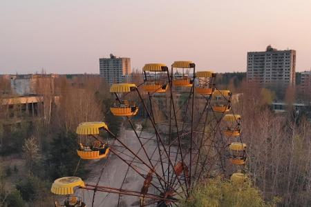 Ganz verlassen ist die Region rund um Tschernobyl nicht. 700 von einst 14.000 Personen leben dort. Die einen lehnten es ab, ...