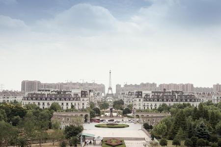 Chinesisches Tianducheng ist Paris nacheimpfunden