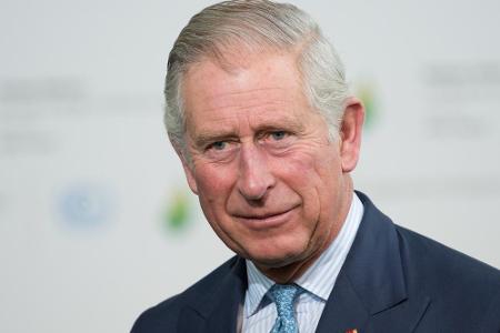 ... ebenso wie sein Vater Prinz Charles...