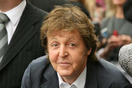 Auch der Ex-Beatle Paul McCartney hat seine Gitarre 
