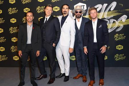 ...Backstreet Boys räumten in der Kategorie 
