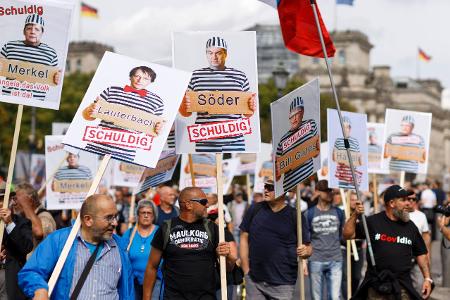 Corona-Proteste Berlin 29. 8.