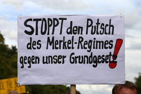 Corona-Proteste Berlin 29. 8.