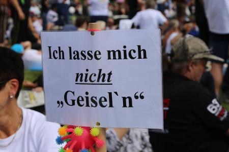 Corona-Proteste Berlin 29. 8.